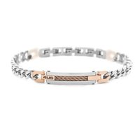 Bracciale 4US: Cesare Paciotti Uomo in Acciaio 4UBR8469